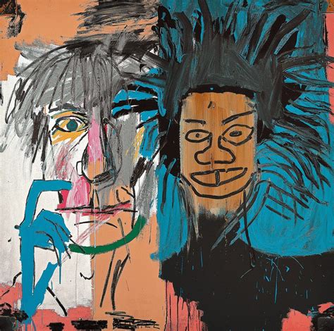 warhol basquiat paintings